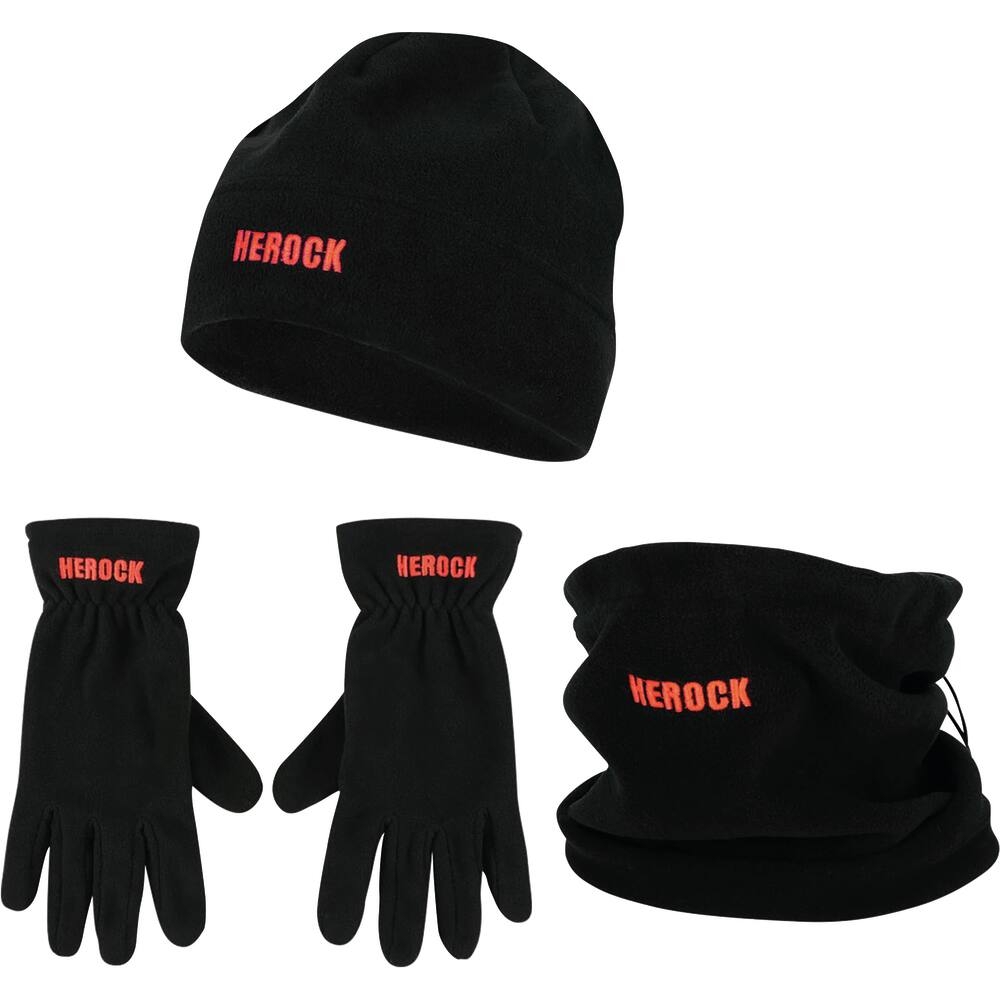 WINTER PACK - bonnet + tour de cou + gants polaire - HEROCK - 66861