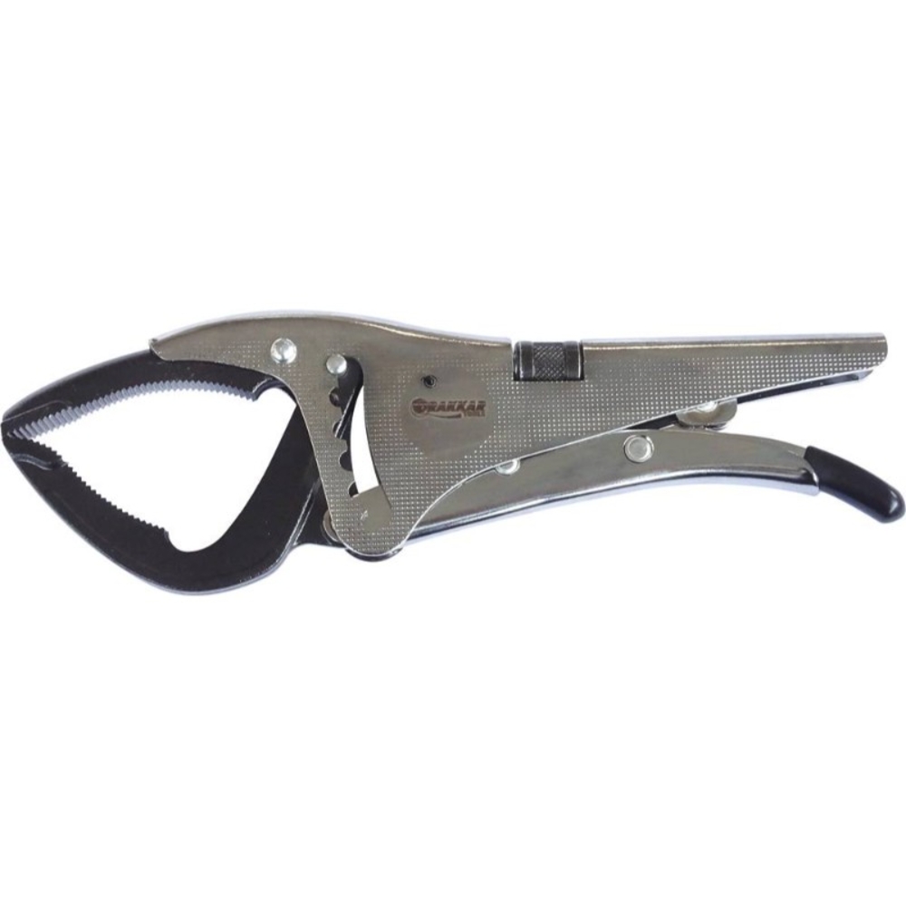 Pince étau à becs extra longs 6 crans 270mm DRAKKAR TOOLS - 67005