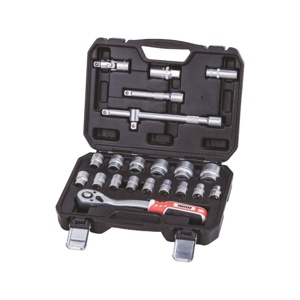 COFFRET DE 22 PCS - DOUILLES 1/2