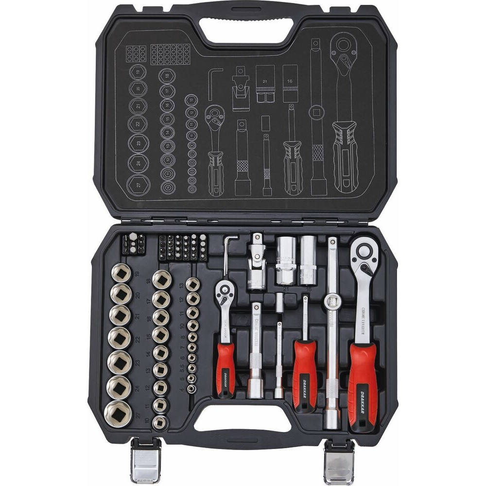 Coffret de douilles 1/4