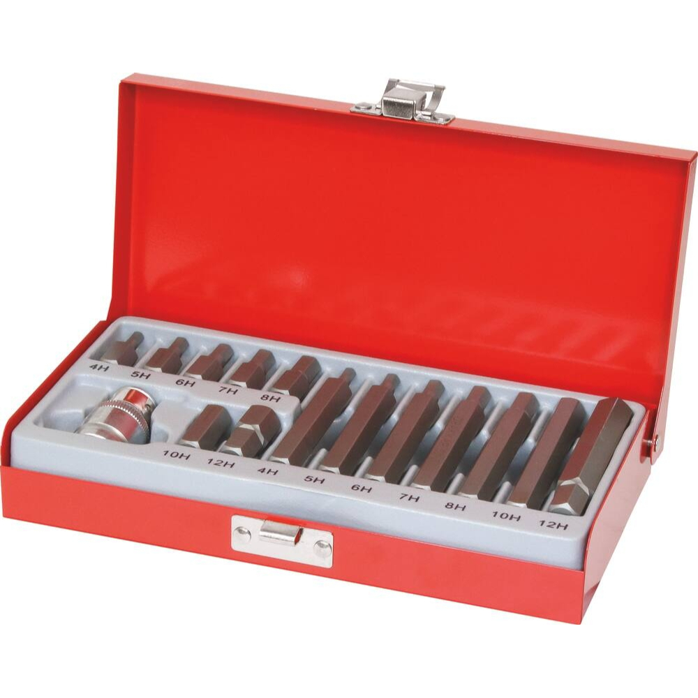 14 EMBOUTS HEXAGONAUX 1/2