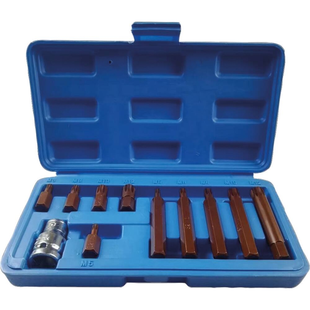 Embout hexagonal 10mm XZN de M5 à M12 avec douille porte embout 1/2