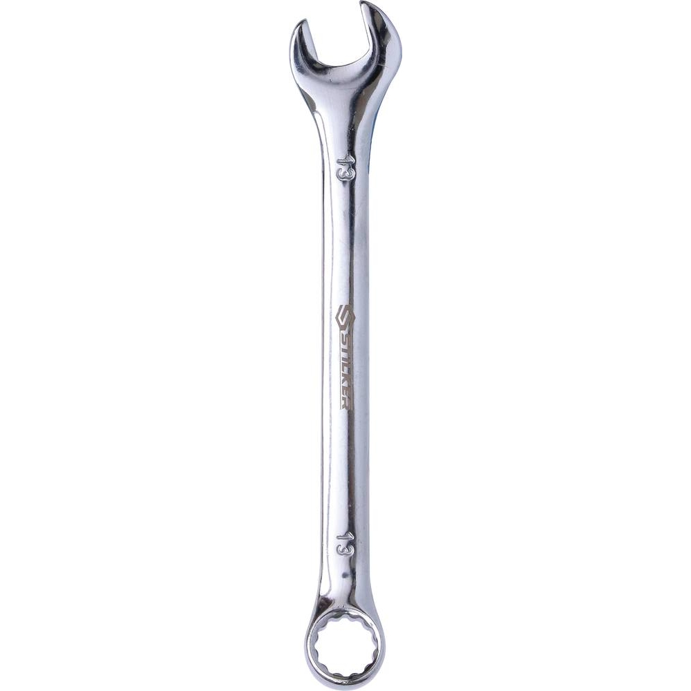 Clé mixte de 13mm full polish - carte STILKER - 68607