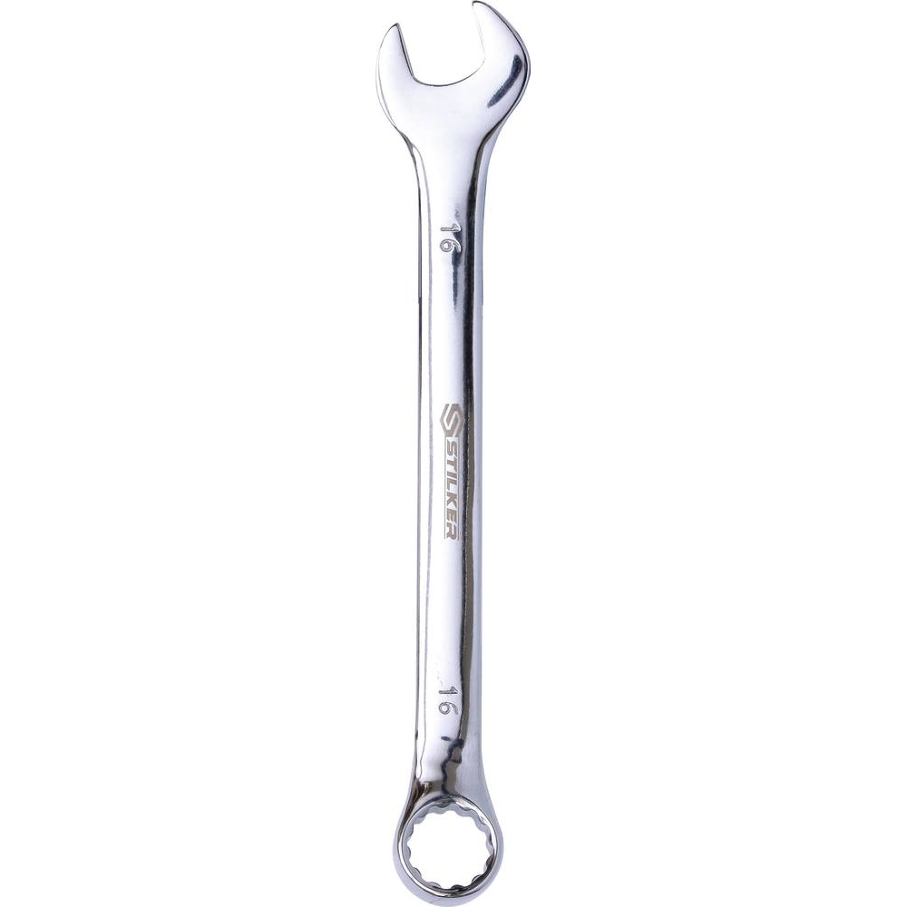 Clé mixte de 16mm full polish - carte STILKER - 68610