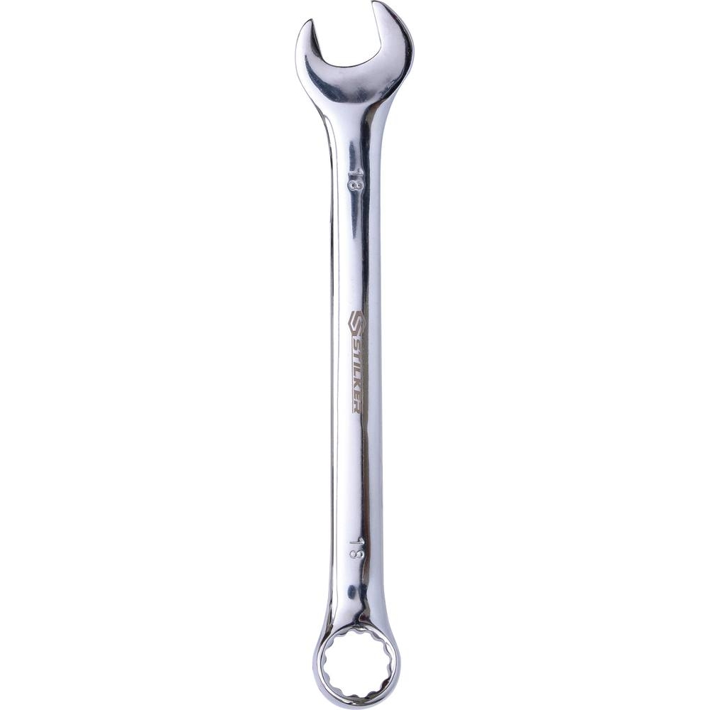 Clé mixte de 18mm full polish - carte STILKER - 68612
