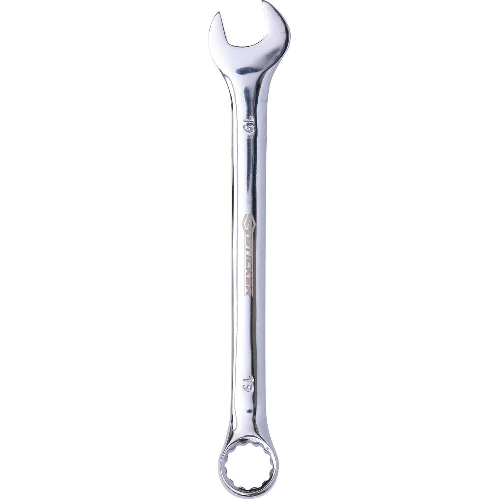 Clé mixte de 19mm full polish - carte STILKER - 68613