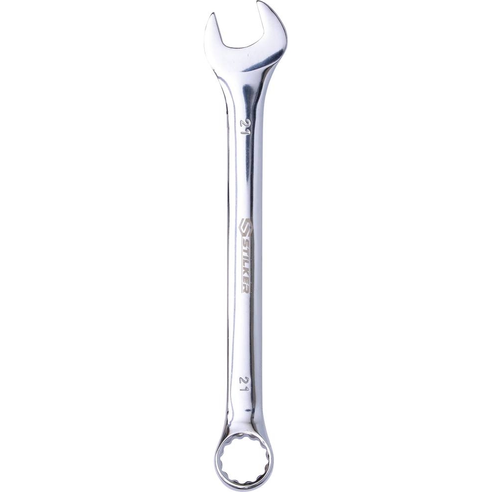 Clé mixte de 21mm full polish - carte STILKER - 68615
