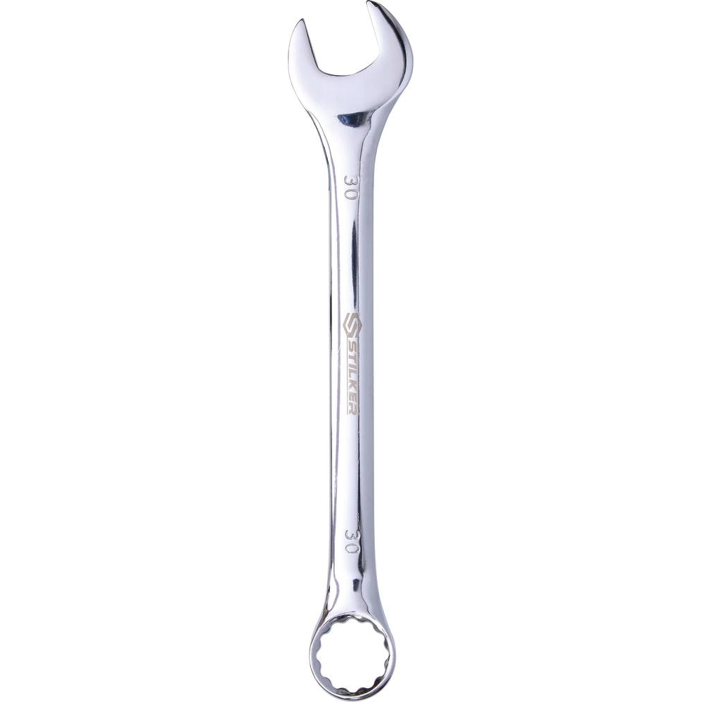 Clé mixte de 30mm full polish - carte STILKER - 68624