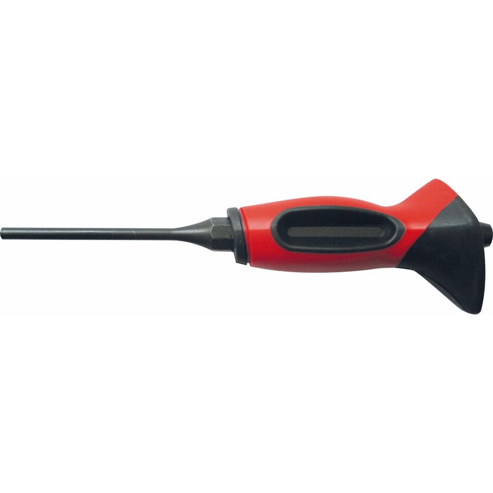 Chasse-goupilles octogonal 150x6mm en chrome-vanadium bruni avec poignée STS bi-matière  DRAKKAR TOOLS - 68886