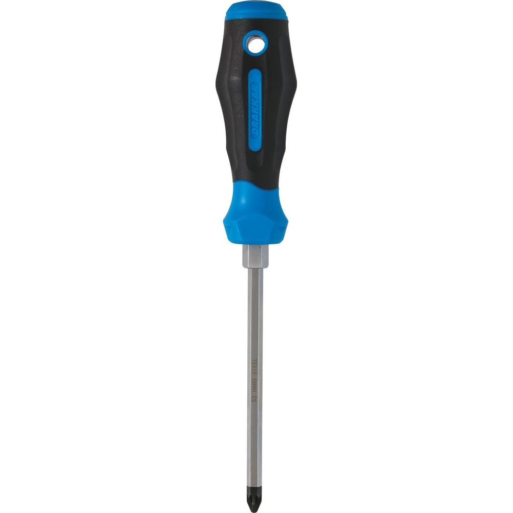 Tournevis Pozidriv avec écrou PZ2 125mm - carte DRAKKAR TOOLS - 69433