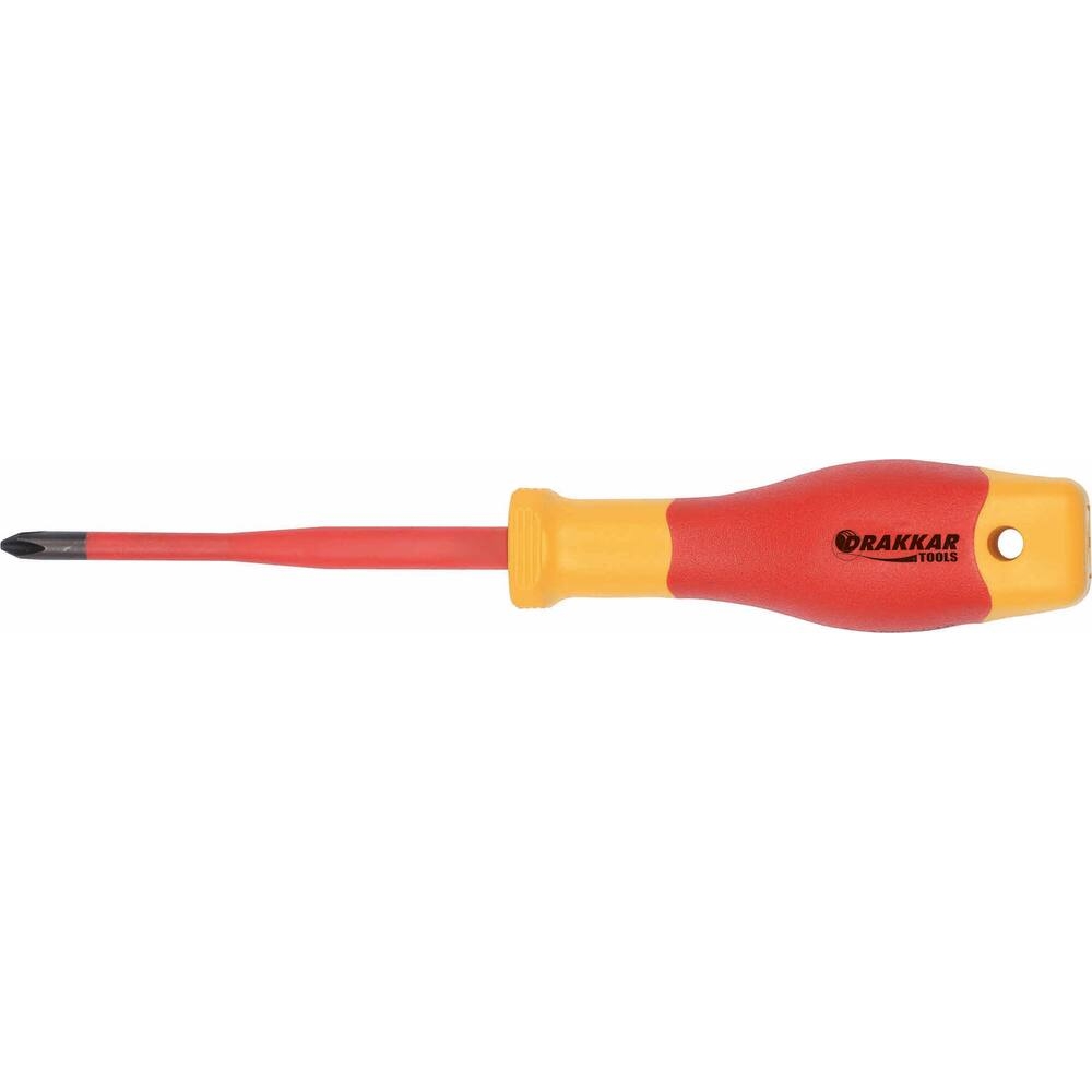 Tournevis Phillips PH2 100mm isolé 1000V DRAKKAR TOOLS - 69762
