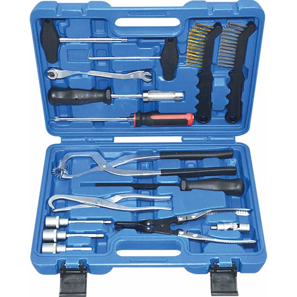 Kit de réparation et entretien des freins - coffret de 15 pcs STILKER - 71042