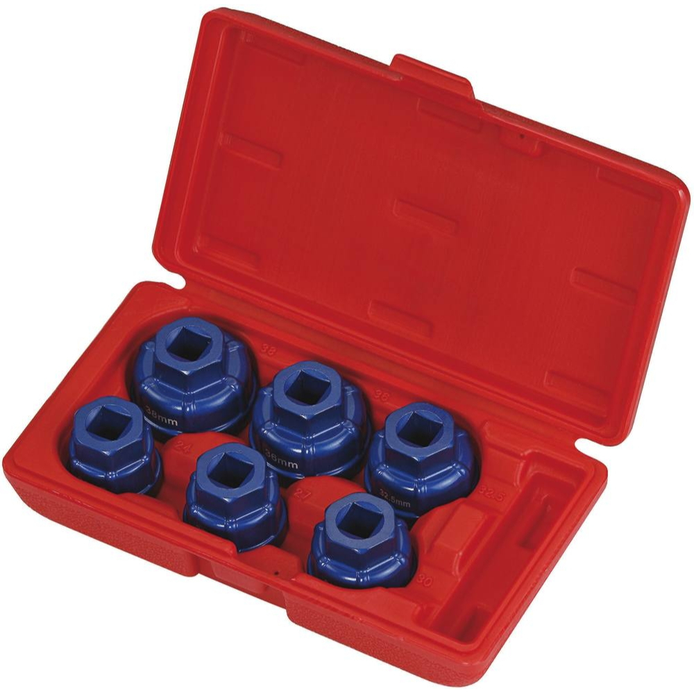 CLOCHES POUR FILTRE A HUILE EN ALUMINIUM 6PCS - DRAKKAR EQUIPEMENT - 71140