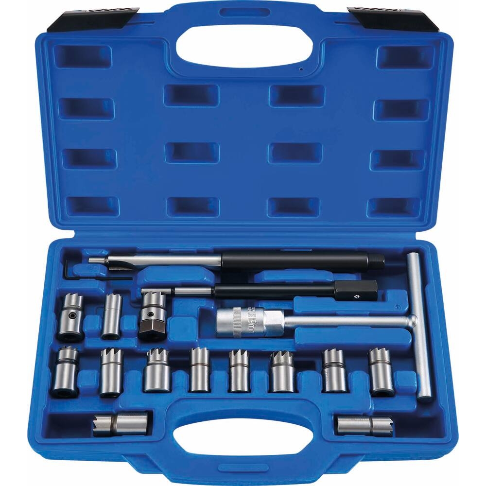 Alésoirs de siège d'injecteur - coffret de 17 pcs STILKER - 71239
