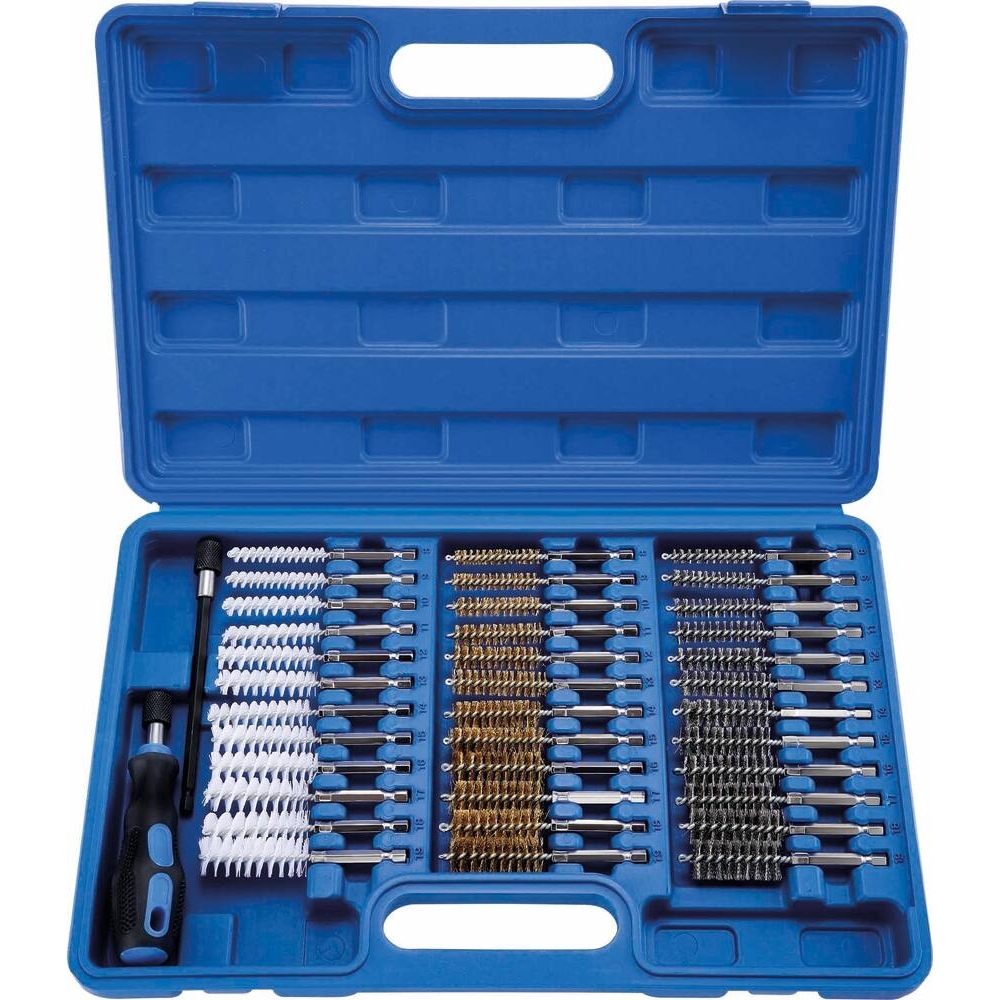BROSSES MÉTALLIQUES - COFFRET DE 38 PIECES - STILKER - 71241