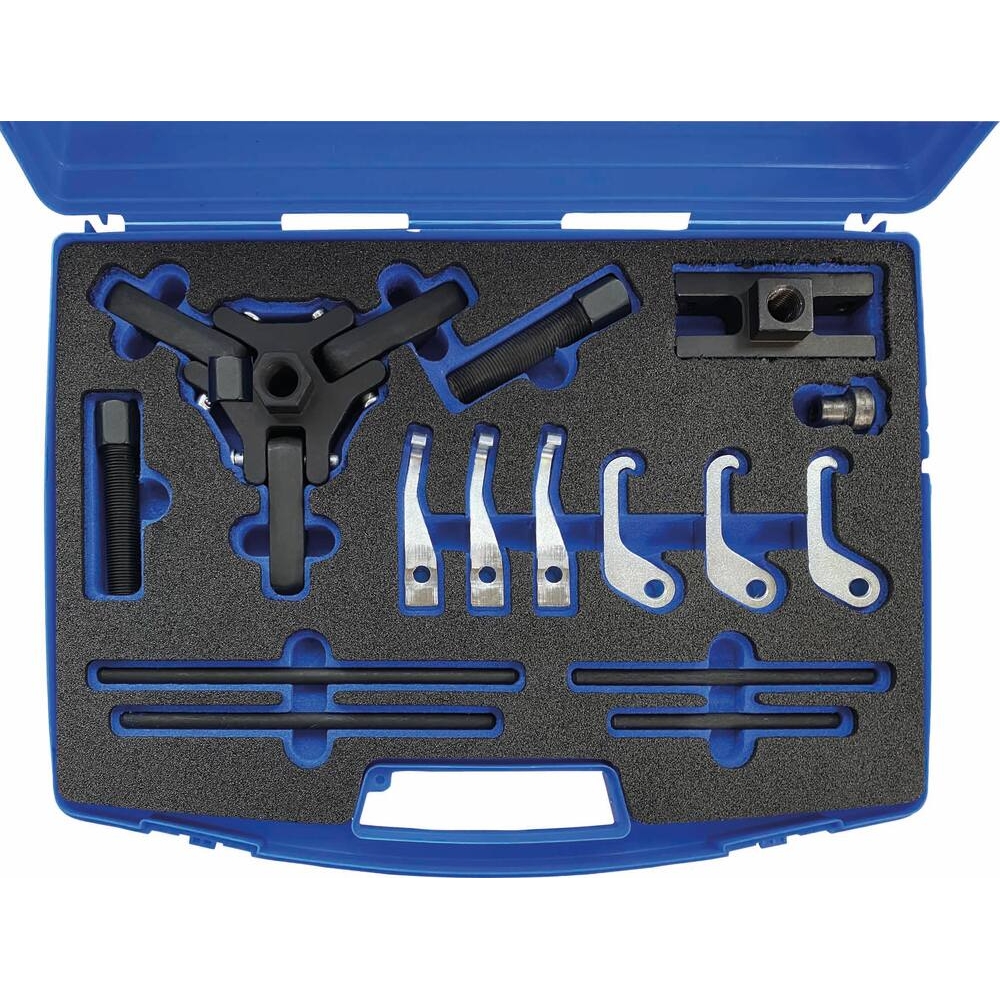 Kit universel d'extraction de poulie - Coffret de 15 pcs GOVONI - 71645