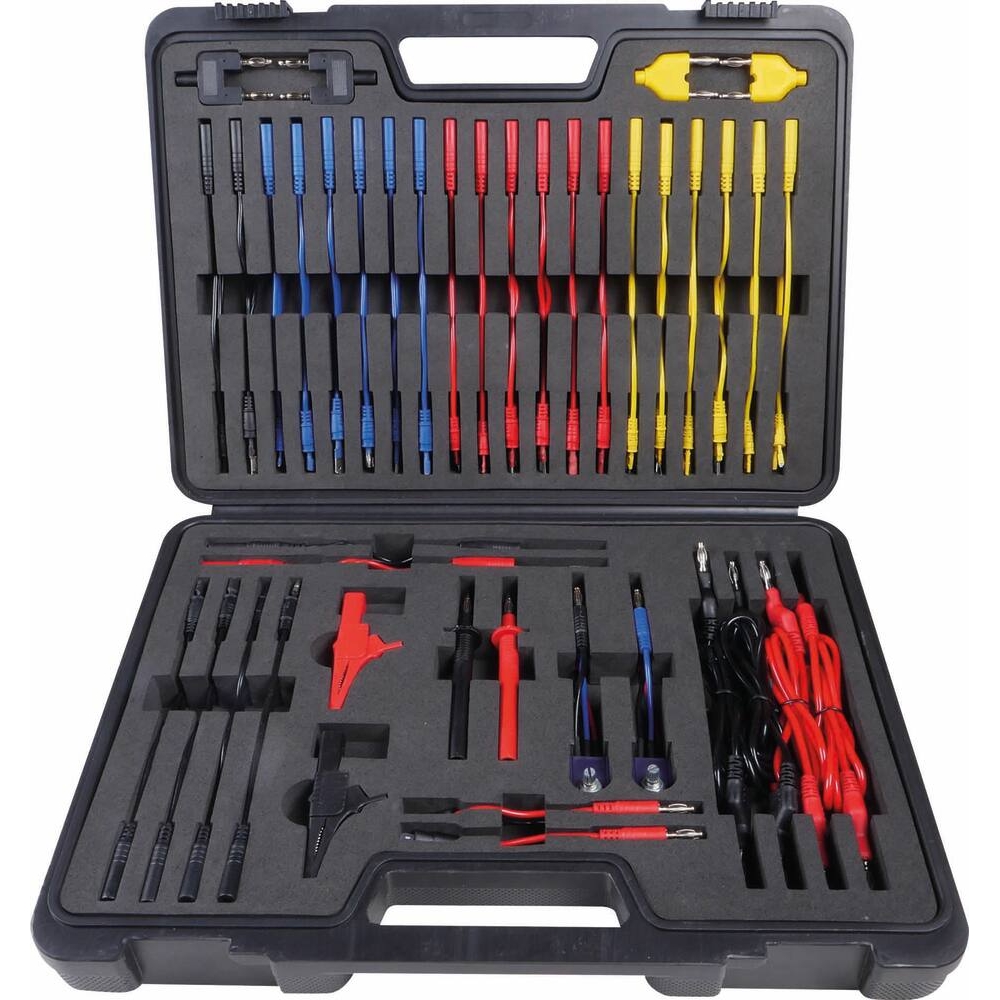 Coffret de connecteurs pour outils de mesures électriques STILKER - 71700