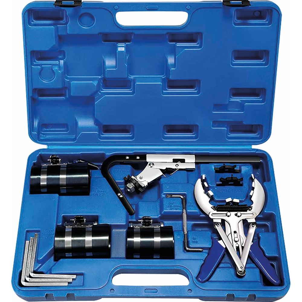 Compresseur de segment avec pince - coffret de 11 pcs STILKER - 71804