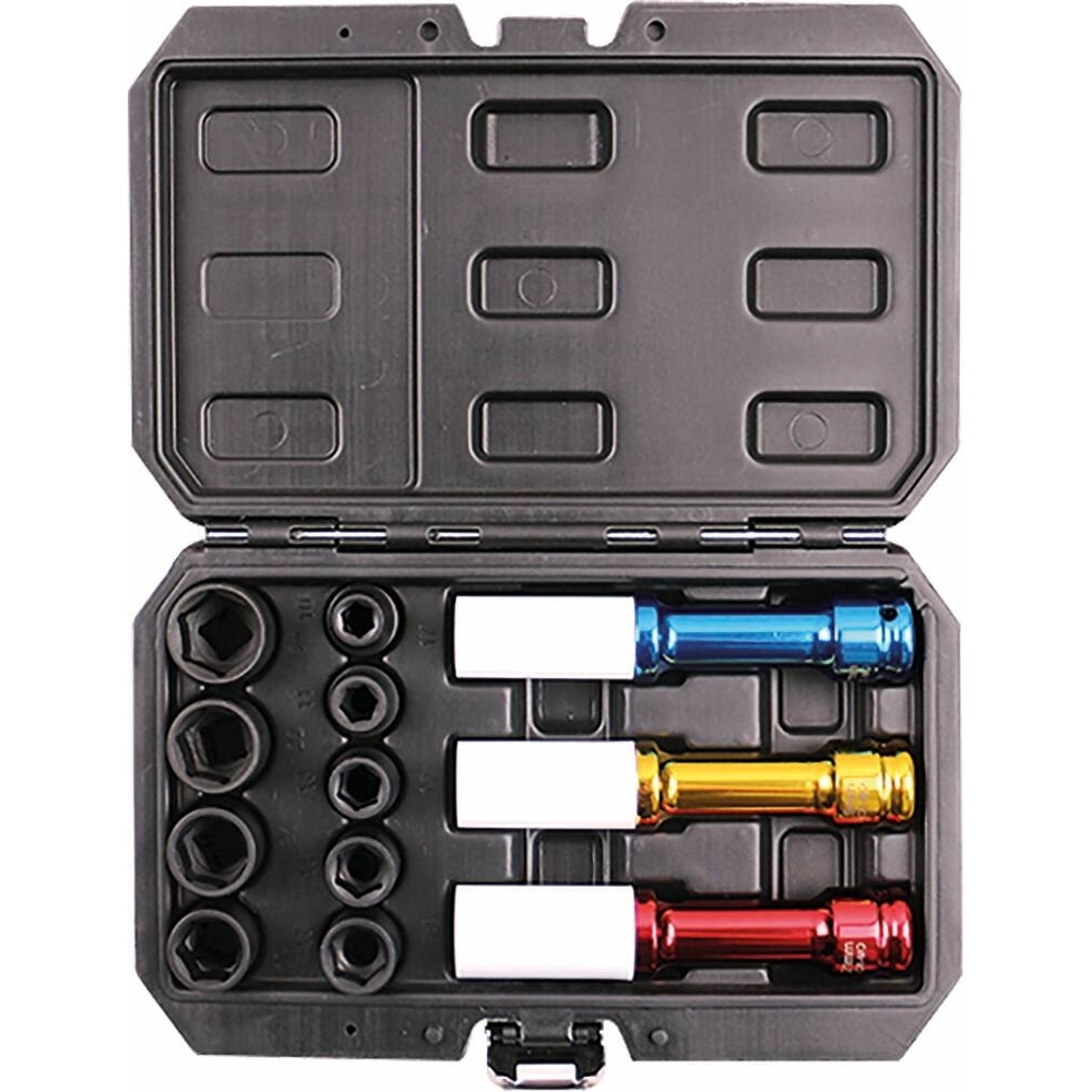 Douilles à chocs gainées 1/2