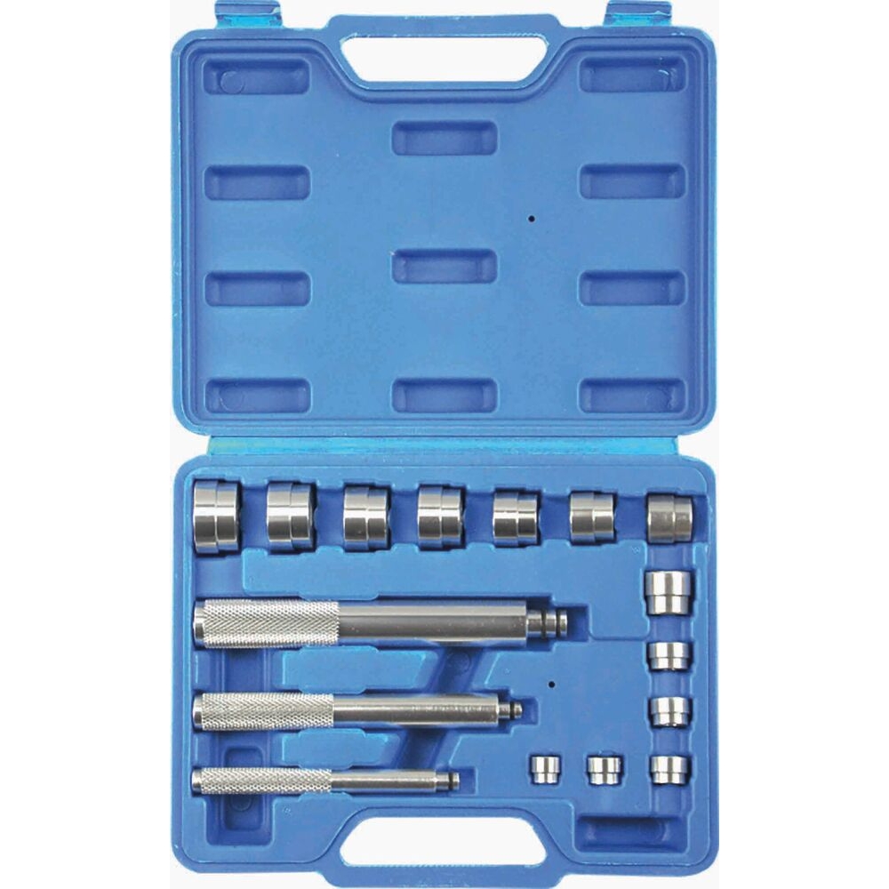 Montage et démontage roulements et silent blocs - coffret de 17 pcs STILKER - 71907