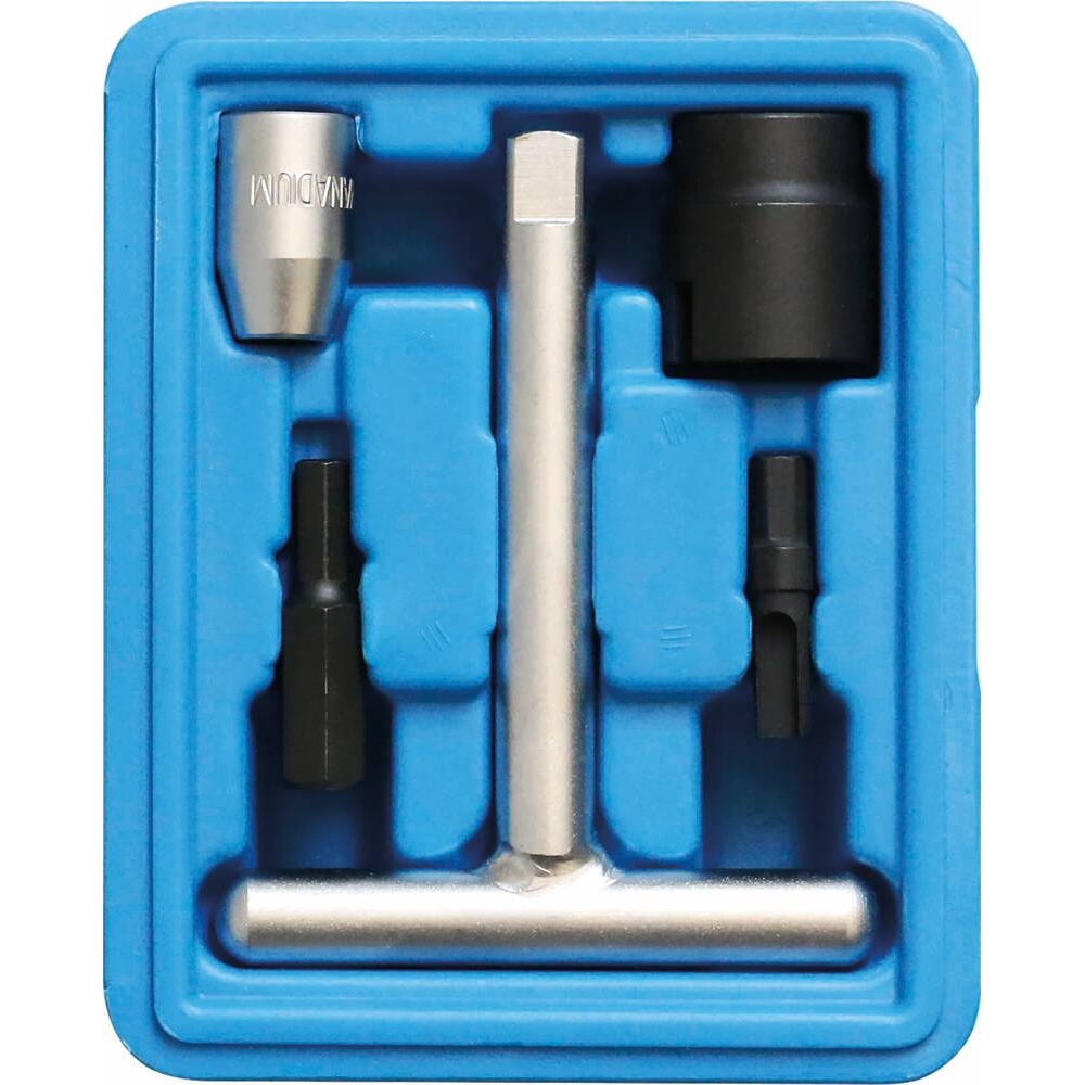 Clés pour bouchons de vidange PVC - coffret de 5 pcs STILKER - 71943