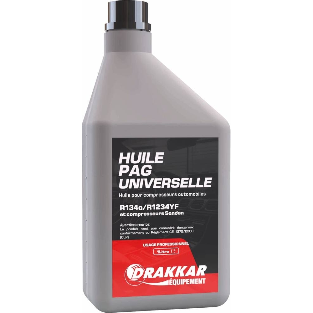 Huile climatisation universelle PAG 1L - DRAKKAR EQUIPEMENT - 72143