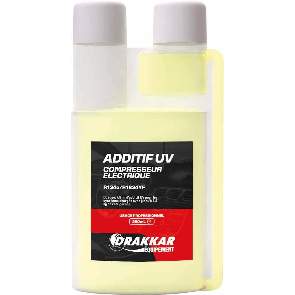 Additif UV pour climatisations avec compresseur électrique - 250ml DRAKKAR - 72153