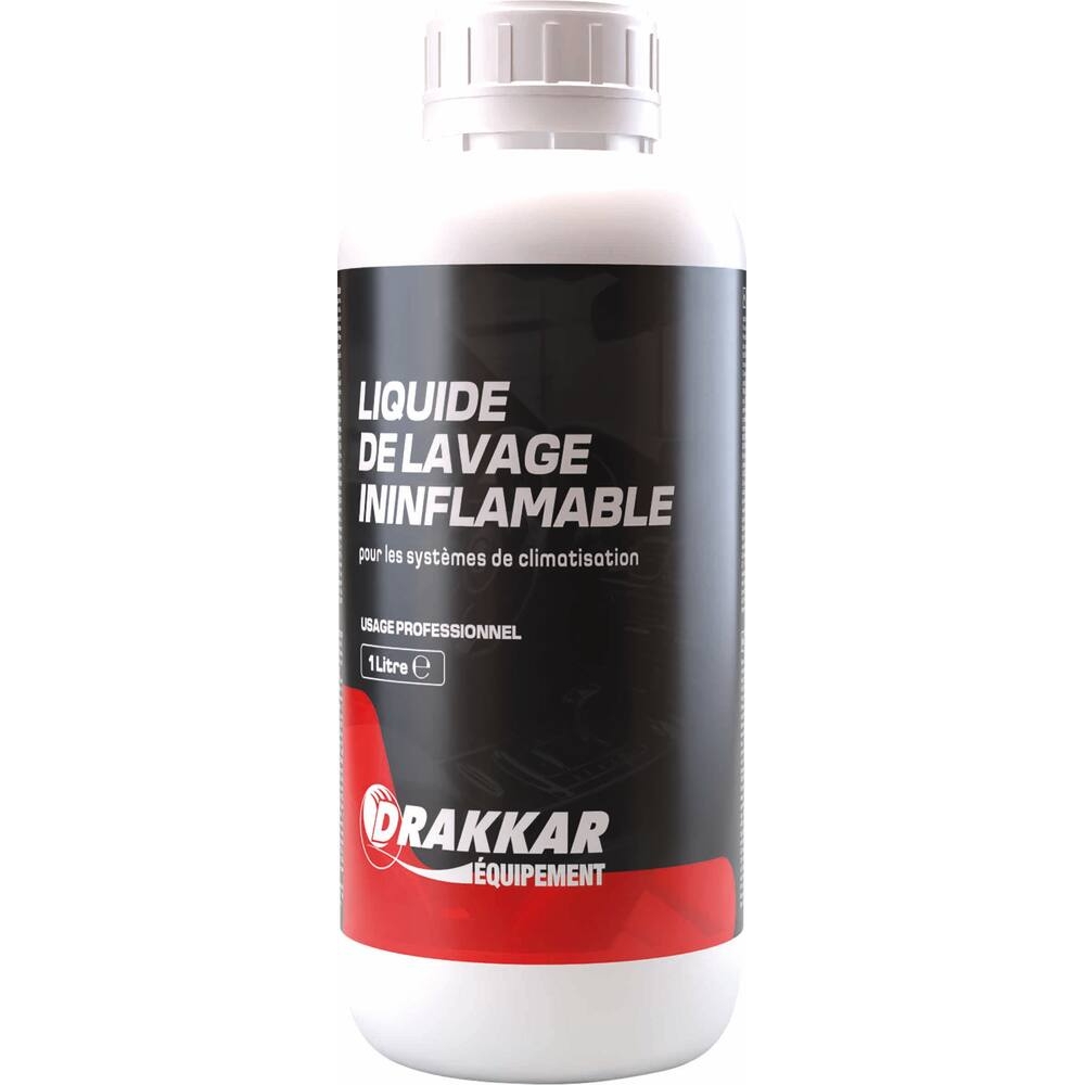 Liquide ininflammable pour le lavage de climatisation - Bouteille de 1L DRAKKAR - 72160