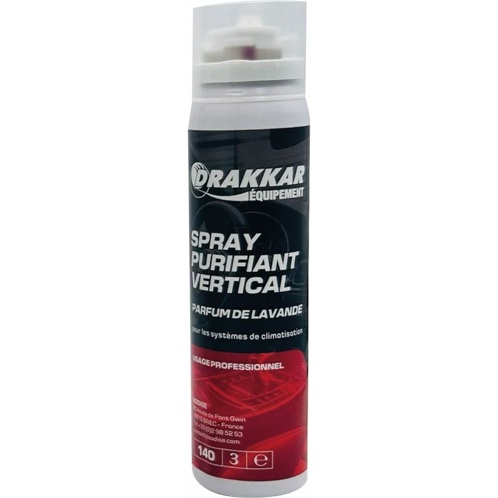 Purifiant habitacle 100ml et purifiant évaporateur 100ml DRAKKAR EQUIPEMENT - 72172