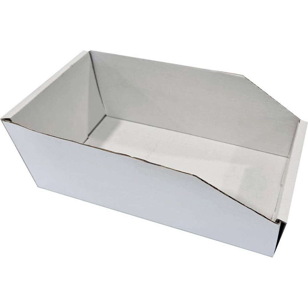 Boîte à bec en carton blanc 280x100x110mm - lot de 50 pcs - 72302