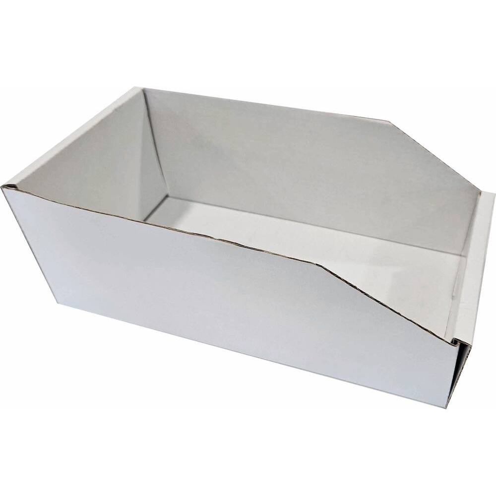 Boîte à bec en carton blanc 280x150x110mm - lot de 50 pcs - 72303