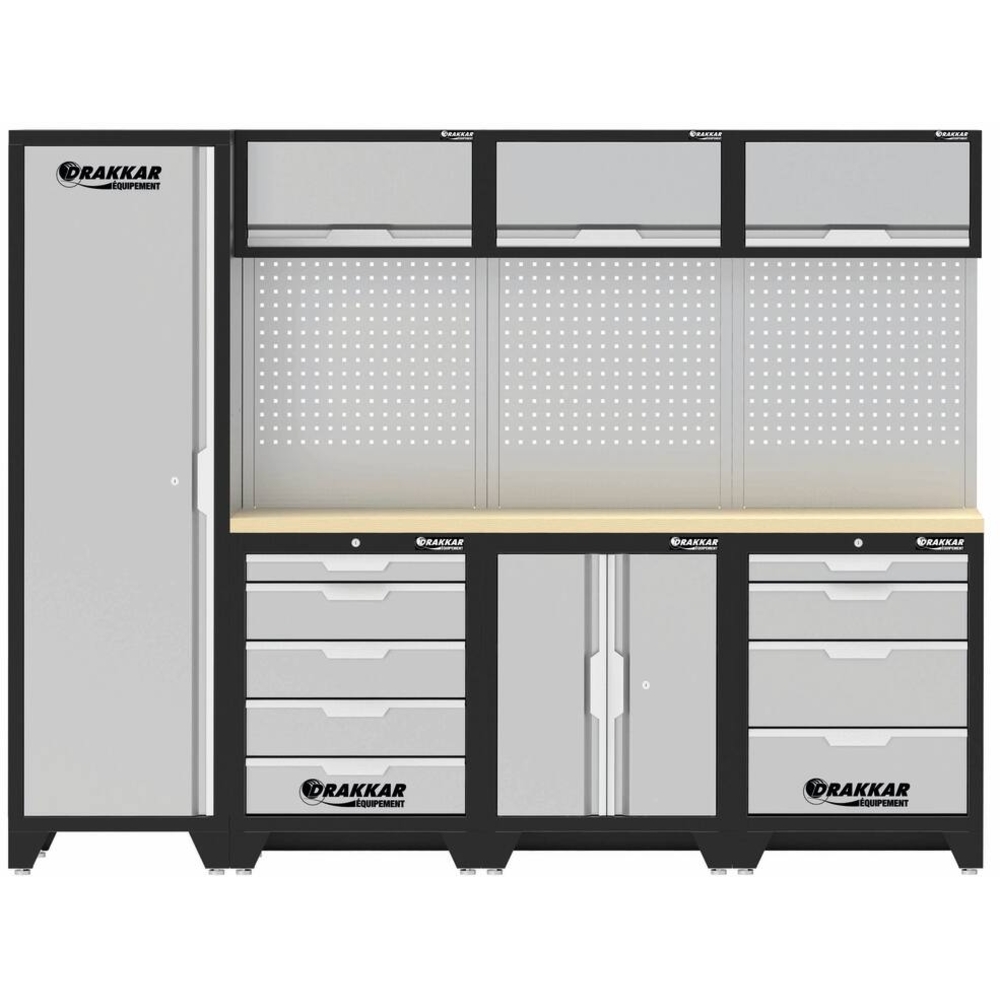 Mobilier d'atelier 4 éléments hêtre DRAKKAR - 72581