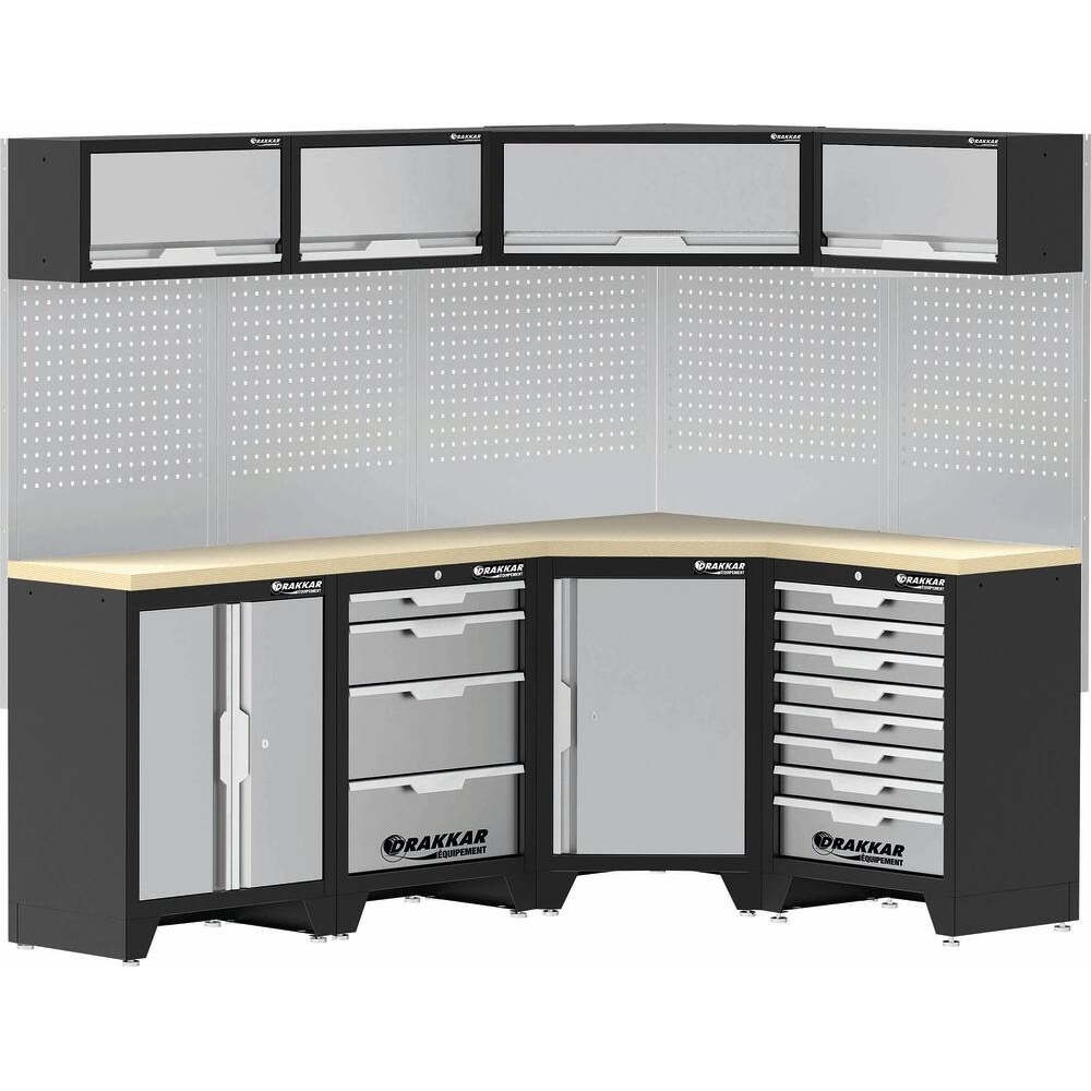 MOBILIER D'ATELIER 4 ELEMENTS ANGLE HETRE - DRAKKAR EQUIPEMENT - 72585