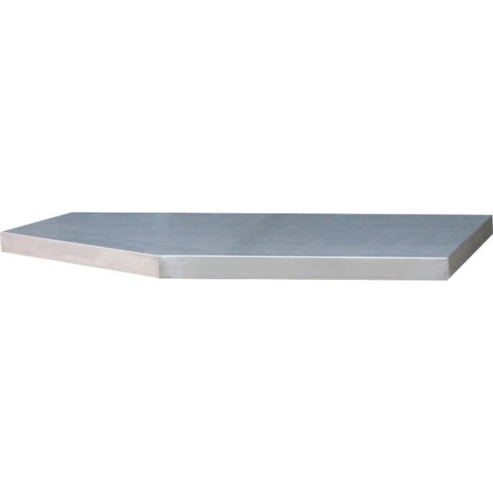 Plan de travail inoxydable pour meuble d'angle bas DRAKKAR - 72648