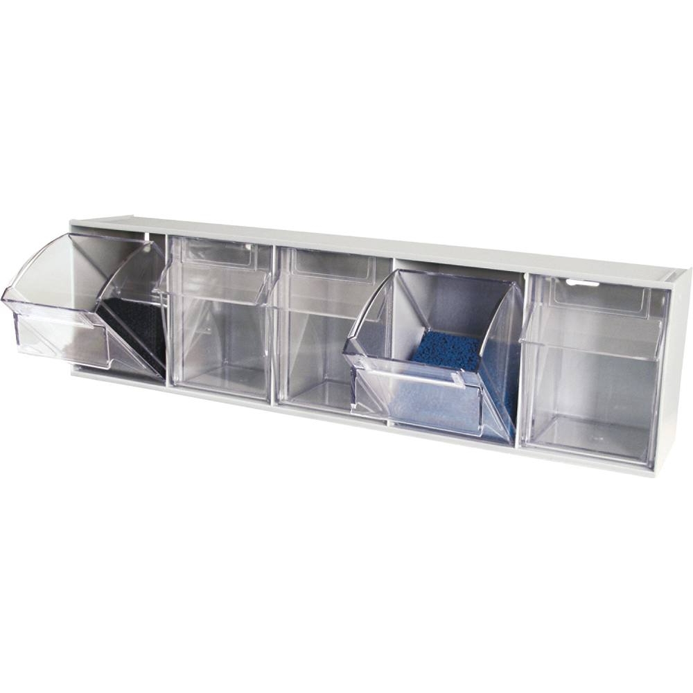 Module de rangement 5 tiroirs basculants 600x133x165mm TAYG - 72670