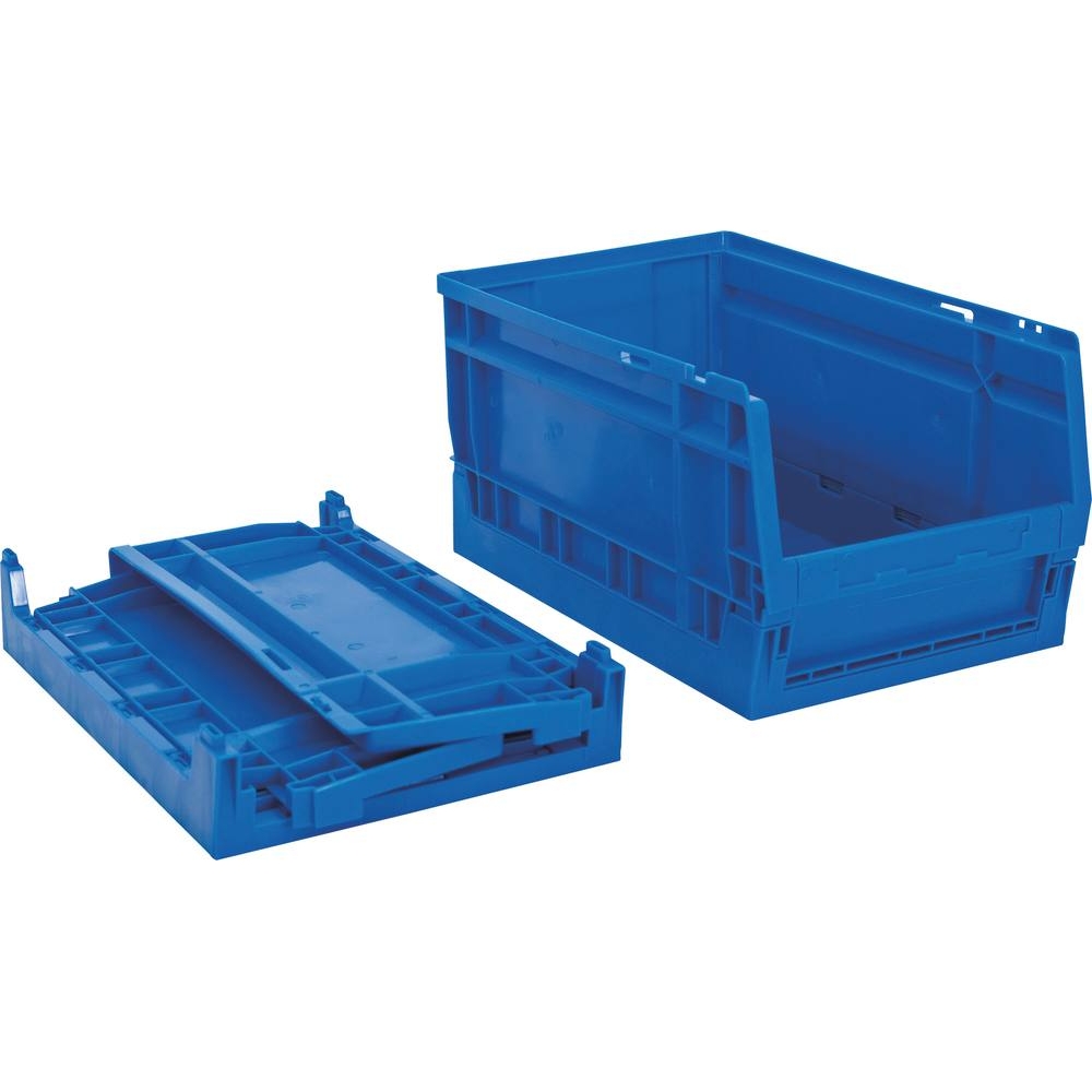 Boîte à bec pliable bleue 336x216x175mm TAYG - 72690