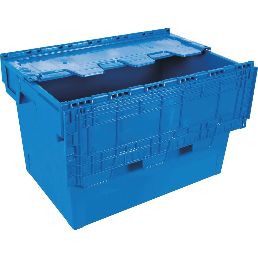 Caisse de transport avec couvercle rabattable 58L 600X400X340mm TAYG - 72703