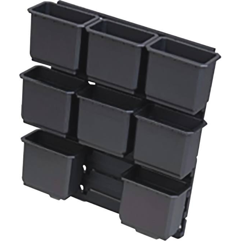 Panneau mural PVC 345x385mm avec 9 boîtes à bec compatible avec ref 72715/16 DRAKKAR EQUIPEMENT - 72737