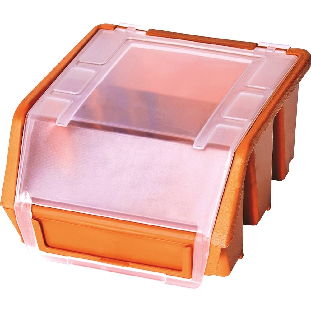 Boîte à bec orange avec couvercle 112x116x75mm DRAKKAR - 72762