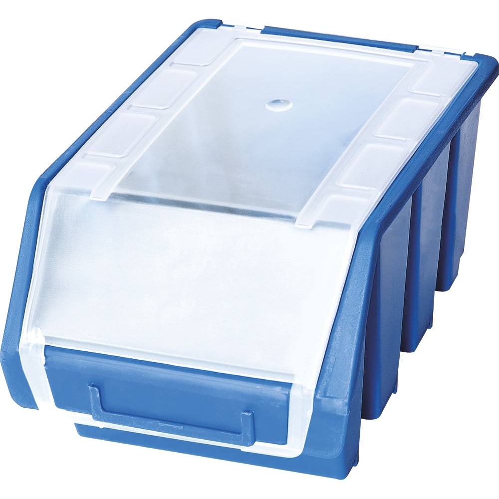 Boîte à bec bleue avec couvercle 240x170x126mm DRAKKAR - 72776