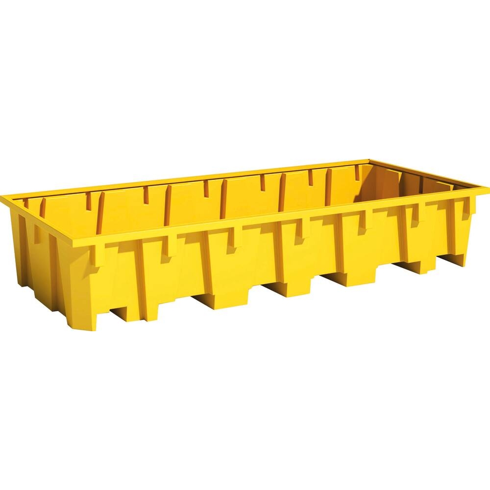 Bac de rétention 1650L PE pour rayonnage L3280mm DRAKKAR EQUIPEMENT - 72818