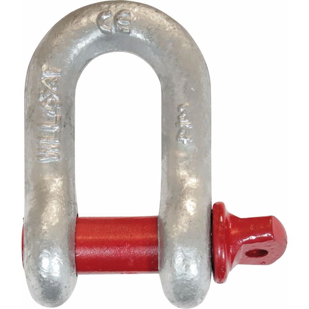 Manille droite avec axe vissé à œil 16mm 2T grade 80 - 74205