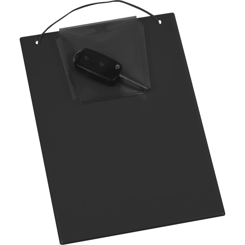 Tablette de fiche travaux A4 noire - lot de 10 pcs EICHNER - 74608