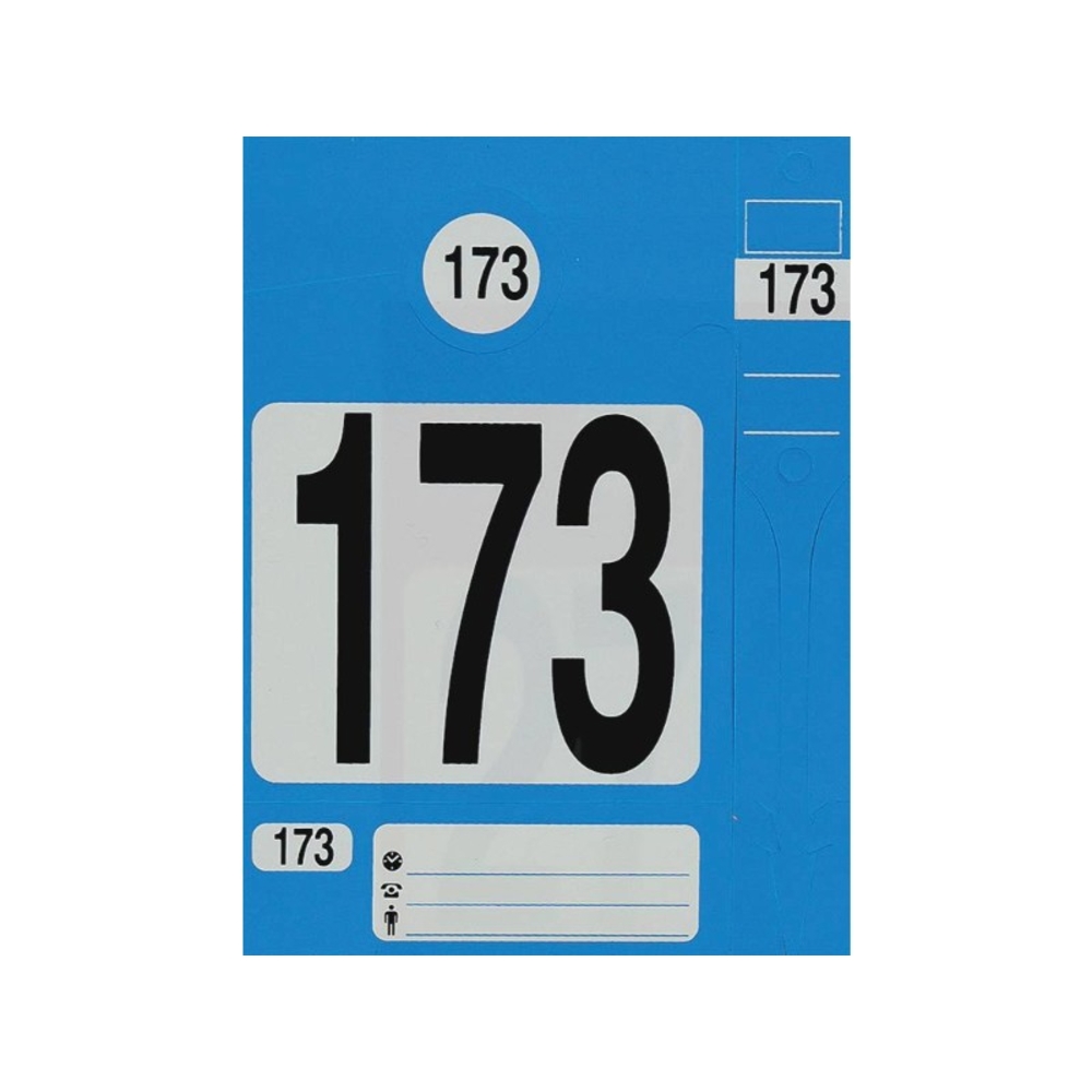 Jeu d'étiquettes et porte EICHNER - 74691