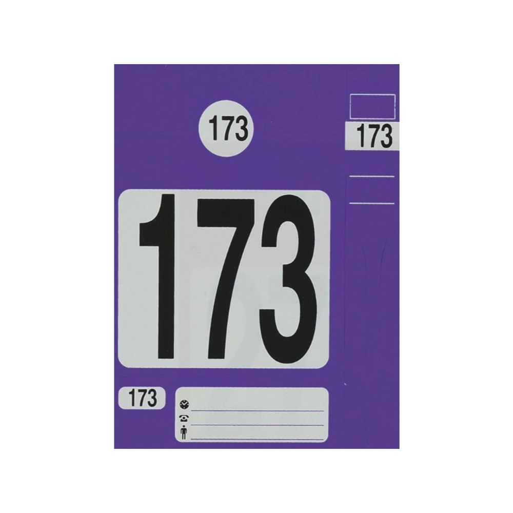 Jeu d'étiquettes et porte EICHNER - 74694