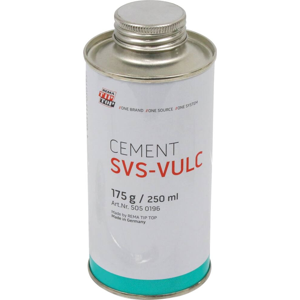 Colle vulcanisante pour chambre à air - bidon sans pinceau de 175g REMA TIP TOP - 74730