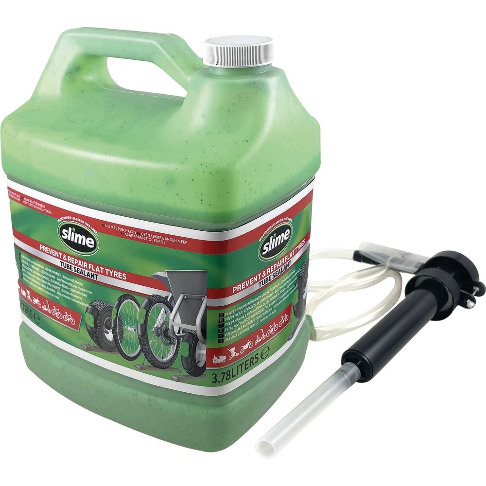 Anti-crevaison gel fluide vert - chambre à air - 3,8L SLIME - 74787
