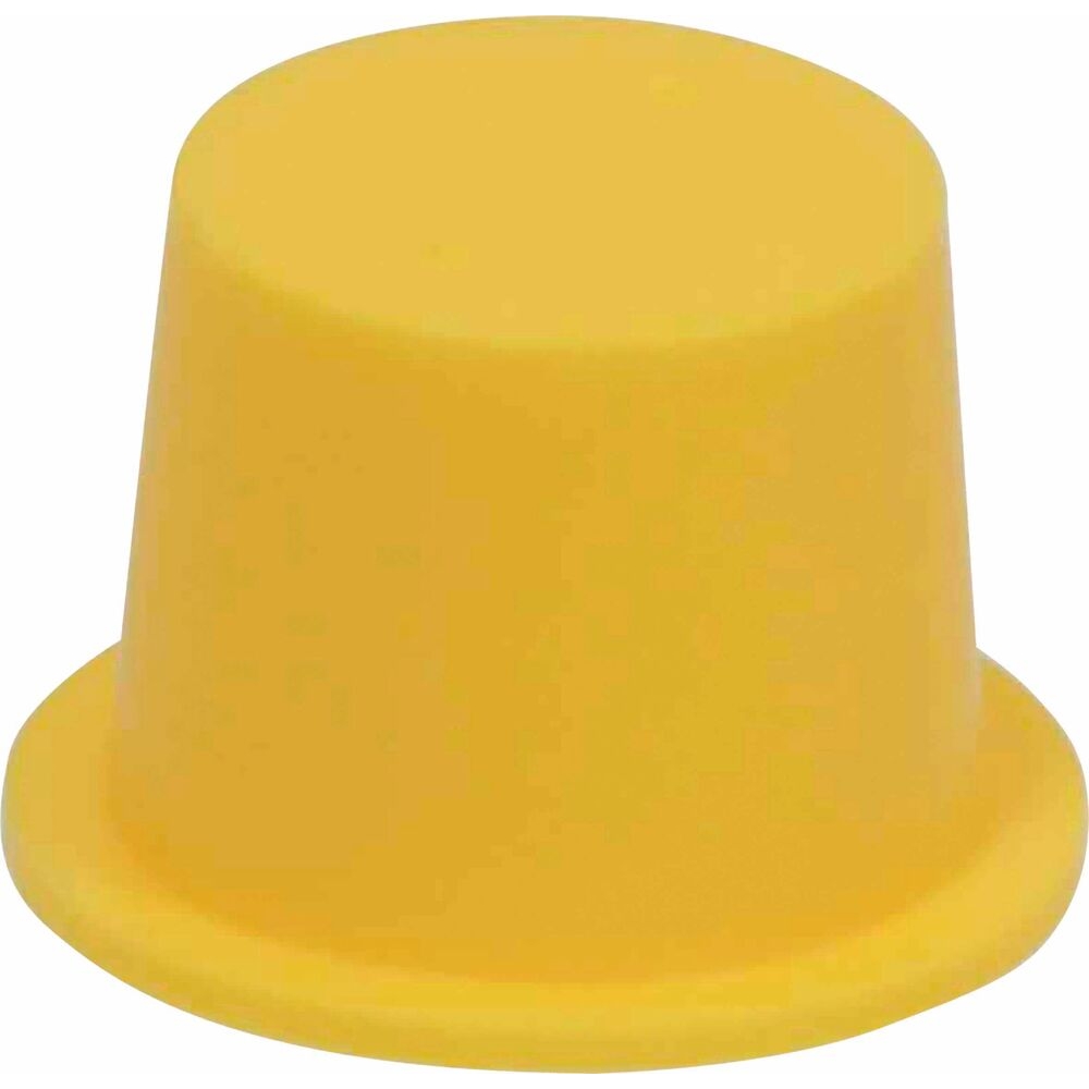 Bouchons coniques 25,3 jaune - lot de 1000 pcs - 74850