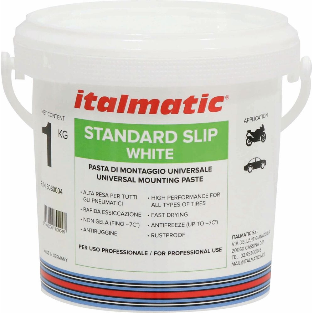 Crème de montage blanche pour pneu - seau de 1kg - 74900