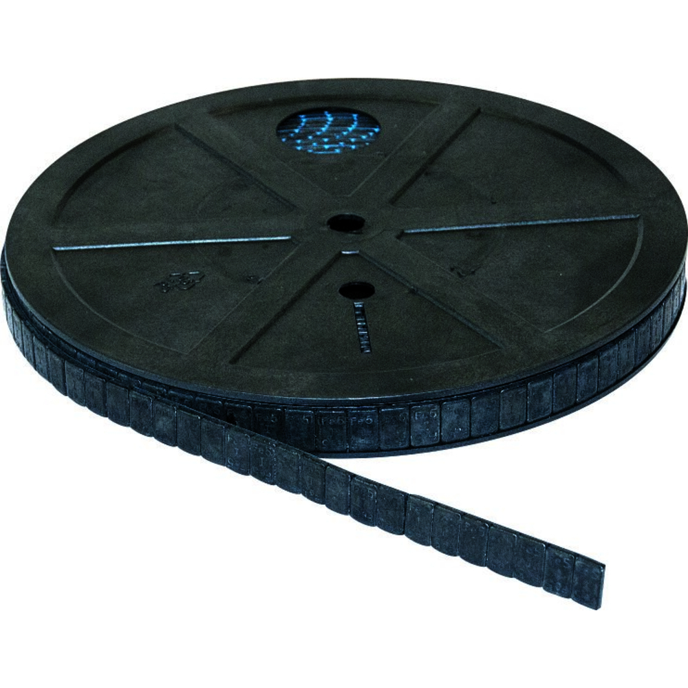 Masse d’équilibrage adhésive noir 6kg en rouleau - 74962